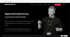 Desktop Screenshot of henrik-bondtofte.dk